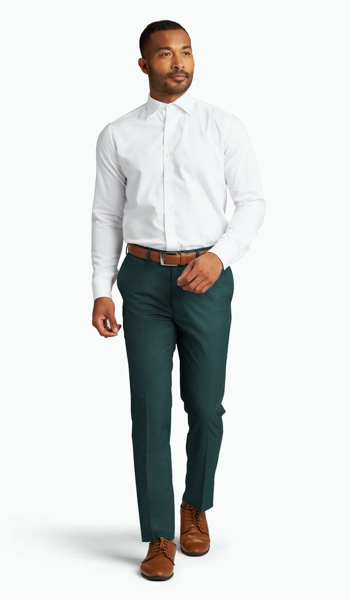 Buy Light Green Trousers & Pants for Men by NETPLAY Online | Ajio.com