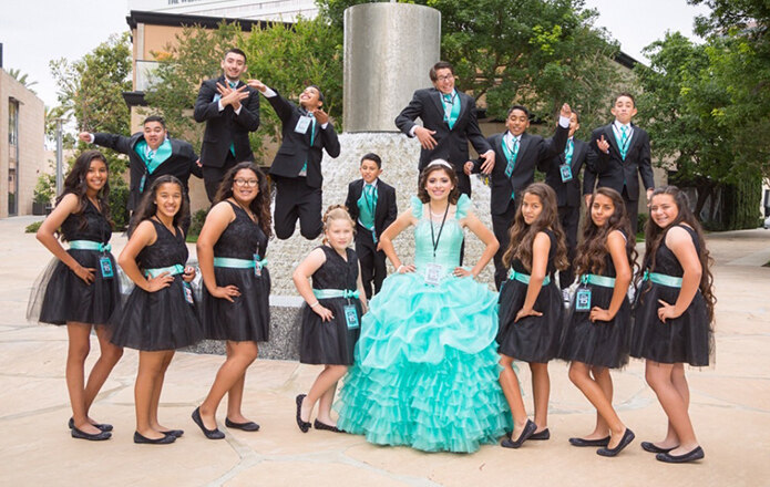 tiffany and co quinceanera theme